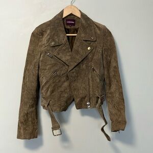 Vigoss Leather Motorcycle Jacket